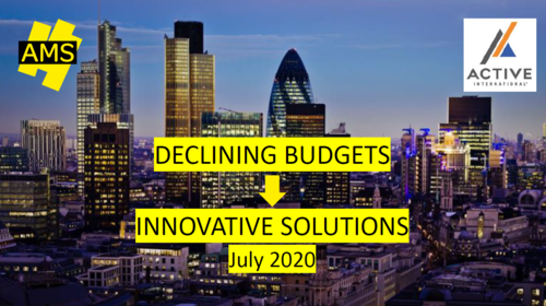 Declining client budgets and innovative solutions