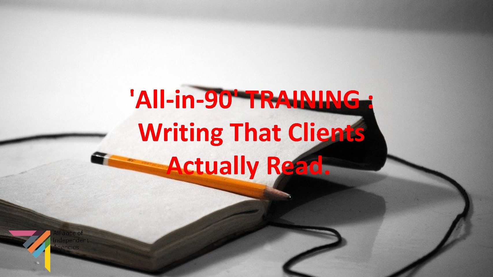 'All-in-90' TRAINING : Writing That Clients Actually Read