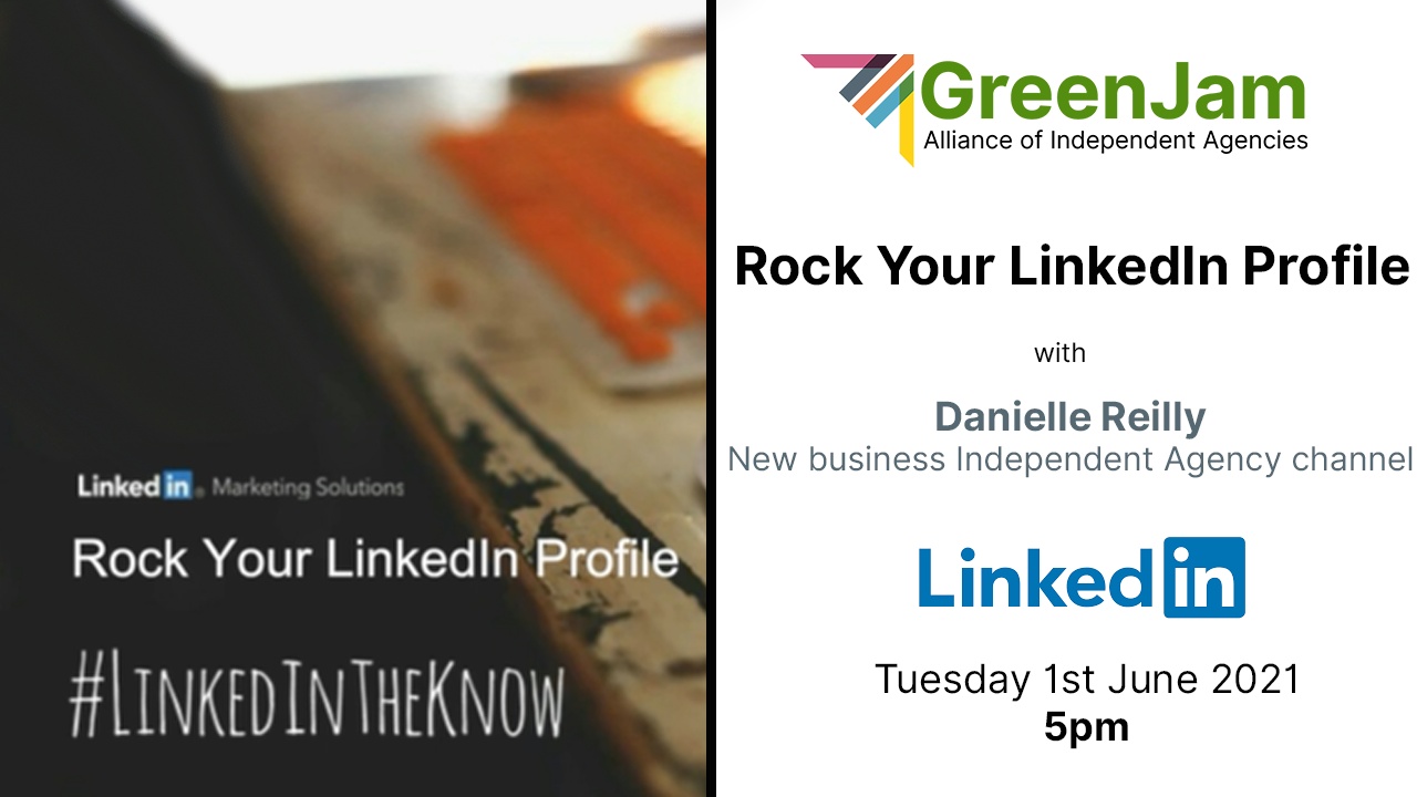 GreenJam: Rock your LinkedIn Profile (Member Event)