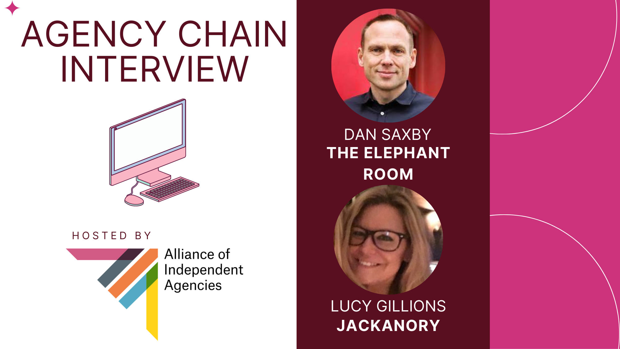 Agency Chain Interviews: The Elephant Room meets Jackanory