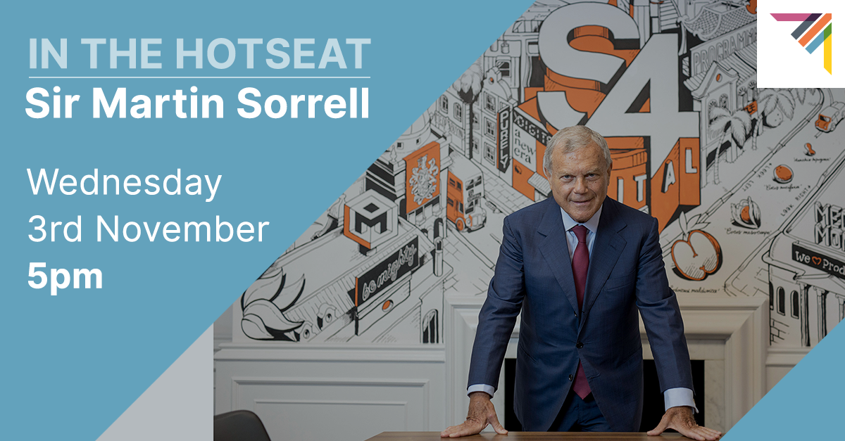 In the Hotseat: Sir Martin Sorrell