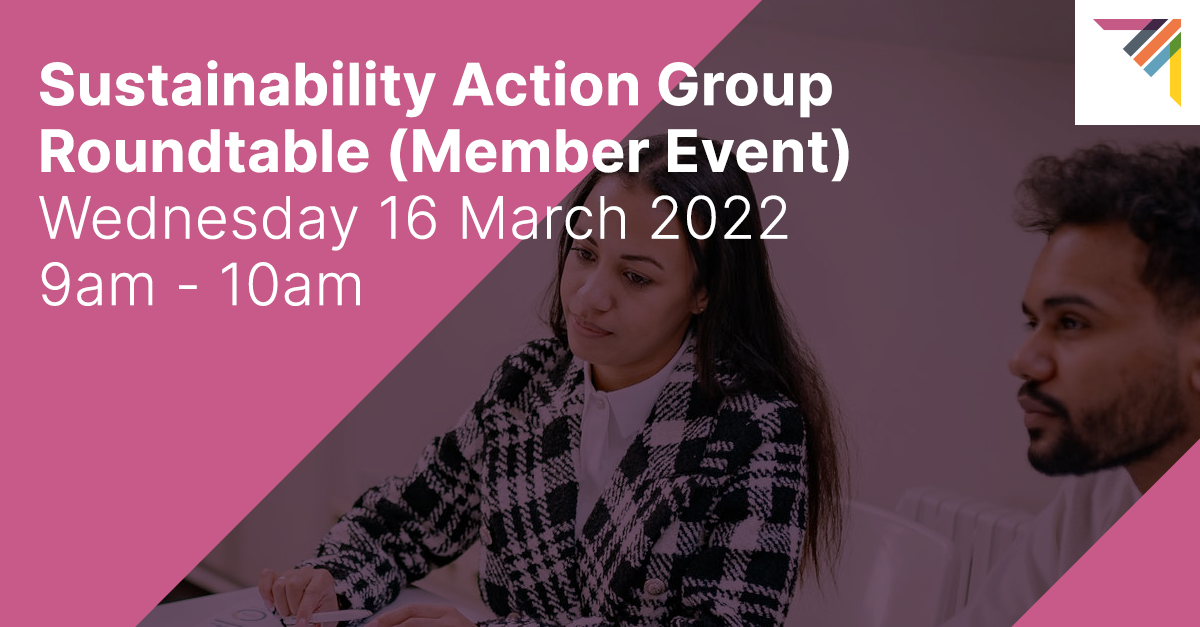 SUSTAINABILITY ACTION GROUP - Roundtable (Member Event)