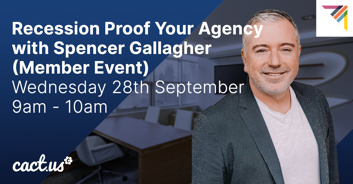 Recession Proof Your Agency with Spencer Gallagher (Member Event)