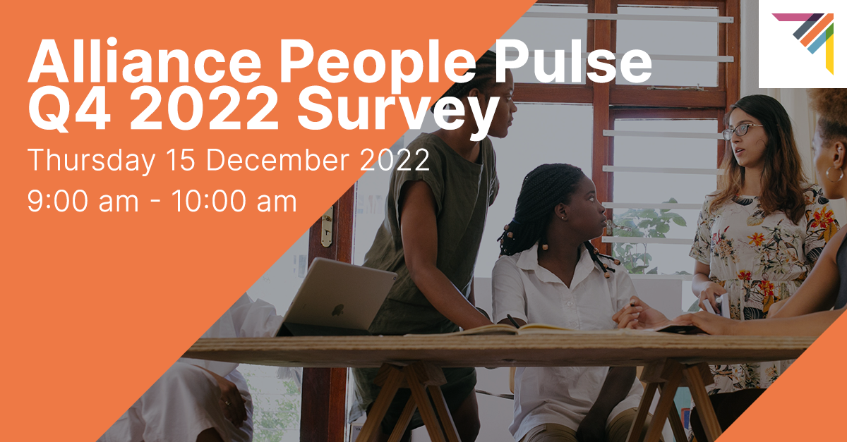 Alliance People Pulse Q4 2022 Feedback Presentation