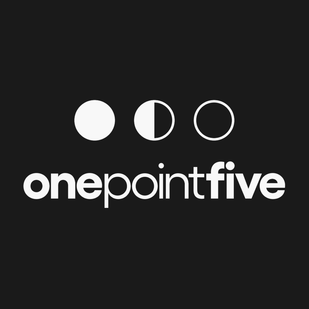 onepointfive square logo