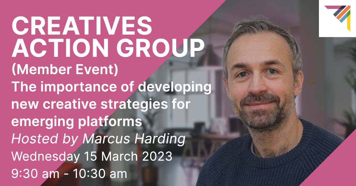 Creatives Action Group - The Importance of developing new creative ...