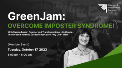 GreenJam – Overcome Imposter Syndrome 17.10.23