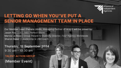 Letting Go When You’ve Put A Senior Management Team In Place – TALENT ACTION GROUP 12th September