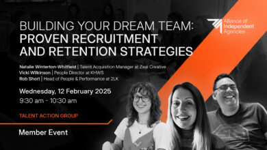 Building Your Dream Team: Proven Recruitment and Retention Strategies – Talent Action Group 12th February 2025