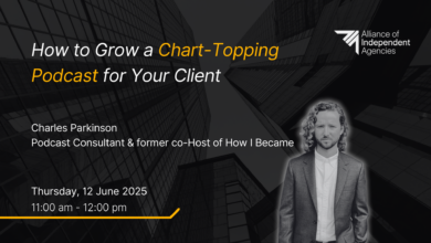 How to Grow a Chart-Topping Podcast For Your Client – 12th June 2025
