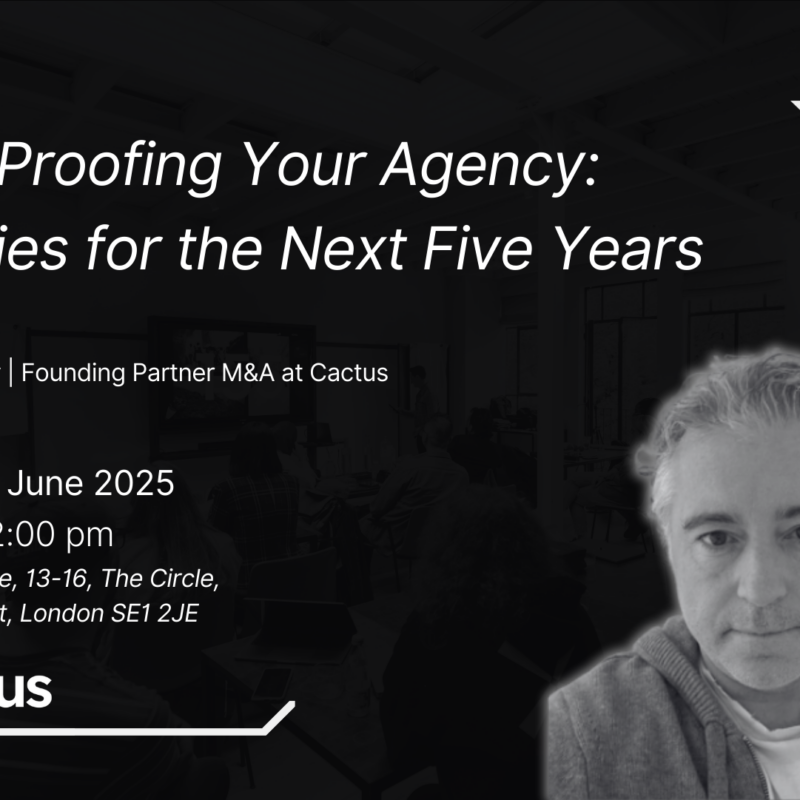 Future-Proofing Your Agency: Strategies for the Next Five Years - Non-Member Ticket