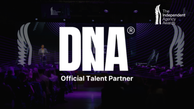 DNA Announced as Official Talent Partner of the Independent Agency Awards 2025