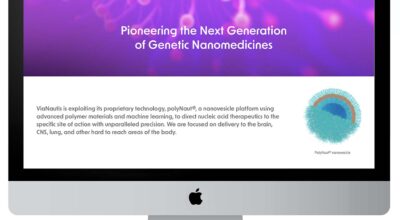 Grid24 launches new website for ViaNautis Bio following $25M funding round