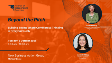 Building Teams Where Commercial Thinking is Everyone’s Job, New Business Action Group, 6th October 2026