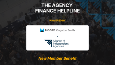 The Agency Finance Helpline – New Member Benefit