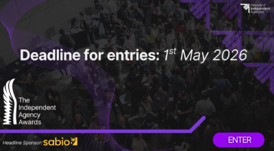 The Independent Agency Awards – Entries Close 1st May