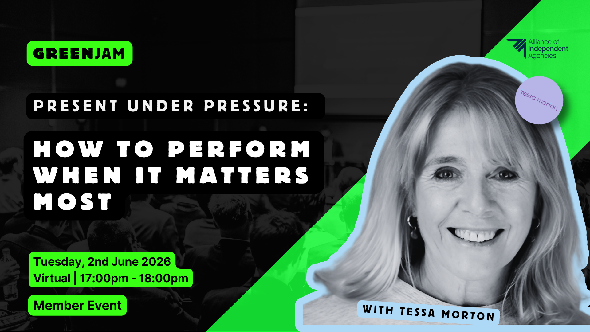 GreenJam: Present Under Pressure – How to Perform When It Matters Most ...