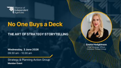 Strategy Action Group session: The Art of Strategy Storytelling – 3rd June 2026