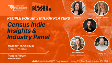 People Forum: Census Indie Insights & Industry Panel- 11 June 2026