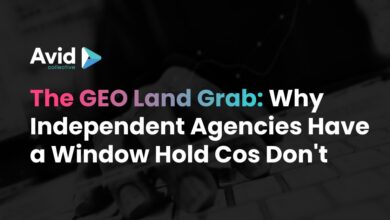 The GEO Land Grab: Why Independent Agencies Have a Window Hold Cos Don’t