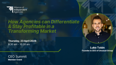 How Agencies can differentiate & stay profitable in a Transforming Market, CEO Summit, 23rd April 2026