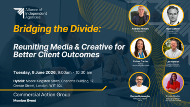 Reuniting Media & Creative for Better Client Outcomes, Commercial Action Group, 9th June 2026