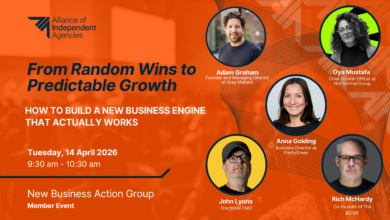 From Random Wins to Predictable Growth, New Business Action Group, 14th April 2026